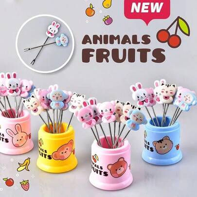 Palillo de metal con contenedor para botanas aperitivos snacks recipiente resistente accesorio mesa fiestas picnics diseño elegante práctico organizador innovador utensilio