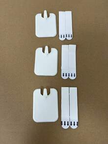 1/3/5 件无钻石粘性墙钩，乳白色，耐用且易于安装，适用于家居装饰和存储，现代塑料挂钩，用于悬挂照片、相框和整理，相框挂钩，现代挂钩，安全安装，用于悬挂墙壁物品的挂钩，实用挂钩