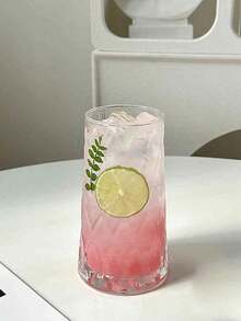 Home Glass Coffee, Popular Diamond Fruit Tea Cup, Glass Water Cup, Iced Americano Cup, Juice Cup, Cold Drink Cup, Summer Beverage Cup, Suitable For Women, A Cup Of Tea With Milk. Exquisitely Designed Glass Cups, Eye-Catching Iced Coffee Glass Cups, Unique And Modern Glassware, Small Cups, Cold Drink Cups