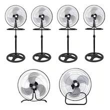 18-inch 3-in-1 Electric Fan, Floor Fan, Silent, High Wind Power, High Power Industrial Household Fan, Movable Head, Vertical Fan, Wall Mounted Floor Fan, Air Circulation Fan, Versatile Design, 180-Degree Oscillation, Modern Aesthetic, Portable And Stable - Tipo de Enchufe A USA (110-127V) - Ver 1