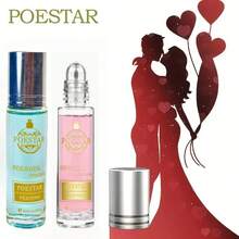 Pheromones Roll-On Cologne,Couple Perfume,Fragrance Oil - Floral Scent, 5-15% Oil & Alcohol Formula -Lasting Fresh Fragrance, Travel Size For Everyday & Special Occasions, Metallic Cap Finish - 情侶香水 - 查看 8