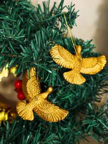 Christmas Decorations Resin Style Friendship Doves - Christmas Tree Ornament Set Of Two Doves - Best Gift For Someone Special Home Decor Room Decor Winter Christmas Decorations Home Christmas Gifts Christmas Decor - Multicolor - View 10