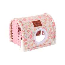 ITANDME Meerschweinchen-Versteck Kaninchen-Versteck ohne Boden Meerschweinchen-Bett - Einfach zu reinigen & zu bewegen - Verstärktes Skelett & atmungsaktive Kaninchenbetten - Kleintier-Innenhabitat für Kaninchen Meerschweinchen Frettchen Igel