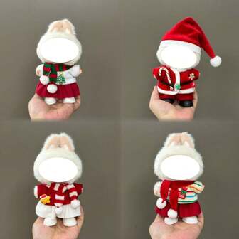 In-Stock 1st & 2nd Generation Blind Box Accessories Clothes, Casual Knitwear Outfit Dress, Christmas Doll Clothes Toy Apparel