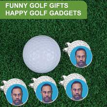 4 Piezas de Marcadores de Golf Duraderos con Clips Magnéticos para Gorras de Golf, Hierro Duradero, Colores Surtidos, Accesorios de Golf Esenciales, Perfectos para el Día del Padre, Pascua, Acción de Gracias, Navidad, Regalos de Halloween