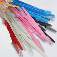 Multi-Colored Eyebrow Shaping Scissors Set Of 2, Precision Hair Removal Tools For Eyebrows And Facial Hair, Body Hair Trimmer With Protective Cover For Sensitive Areas, Women's Eyebrow Shaping Tool For Daily Or Travel Use, Versatile Multi-Function Eyebrow Trimmer, Sharp Stainless Steel Eyebrow Tool With Protective Cover, Suitable For Gentle And Effective Removal Of Eyebrows, Lips, And Leg Hair