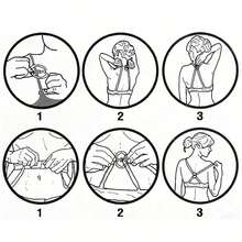4pcs Heart-Shaped Korean Invisible Bra Hook For Crossed Shoulder Strap And Anti-Slip Strapless Bra Buckle, Brest Buckle & Underwear Fastener Invisible Snaps Valentine's Day Valentines School - Multicolor - View 5