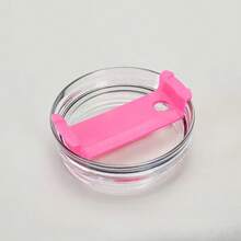 New 40oz Sealed Plastic Transparent Lid Straw Cup Lid Car Cup Ice Cup - 40oz-白色 - 查看 9