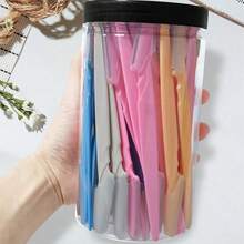 Multi-Colored Eyebrow Shaping Scissors Set Of 2, Precision Hair Removal Tools For Eyebrows And Facial Hair, Body Hair Trimmer With Protective Cover For Sensitive Areas, Women's Eyebrow Shaping Tool For Daily Or Travel Use, Versatile Multi-Function Eyebrow Trimmer, Sharp Stainless Steel Eyebrow Tool With Protective Cover, Suitable For Gentle And Effective Removal Of Eyebrows, Lips, And Leg Hair