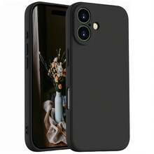 Liquid Silicone Protective Case Compatible With Iphone 17, 17 Air, 17 Pro, 17 Pro Max, Made Of Premium Silicone Material, Provides All-Round Protection (4-Layer Shock-Proof Structure), Soft Anti-Scratch Microfiber Lining, Also Compatible With Iphone 13, 11, 16 Pro Max, 15, 14 Plus, 12 Mini, XS Max, 7, 8 Plus, Scratch-Resistant And Durable. - Black - View 8