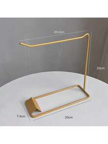 1pc Nail Art Fan-Shaped Display Storage Rack And 50pcs Round/Square Nail Polish Gel Color Swatch Display Tool, Heavy-Duty Metal Storage Rack Suitable For Gel Nail Polish, Nail Art Decoration. Sturdy Structure, Space-Saving, Suitable For Countertop Or Retail Store Decoration, For Salon And Home Use. - Multicolor - View 11