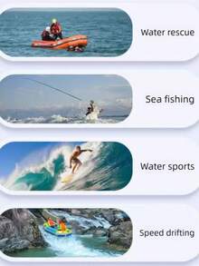 Adjustable Adult & Youth Life Jacket, Orange >75N, Suitable For Boating, Fishing, Rafting And Water Sports, Kayaking Equipment | Fashionable Life Vest | Adult Life Jacket, Fits 10KG-100KG Body Weight - Orange - View 9