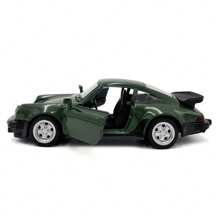 RMZCITY 1:36 比例合金压铸汽车模型 - 1978 款保时捷 911 Turbo，绿色，后轮驱动，行驶平稳，车门可开启，细节逼真，适合作为男孩/女孩的玩具或收藏品/装饰品，是圣诞节、万圣节、生日礼物的绝佳选择。 - 綠色 - 查看 7