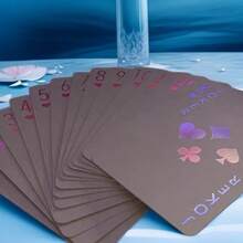 Cartas de juego holográficas de alta calidad, adecuadas para fiestas, reuniones y juegos de grupo