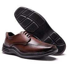 Sapato Casual Masculino Couro Sintetico Confort Loafer Social