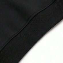 Aelfric Eden Abstraction Shadow Print Hoodie Men's Oversized Hoodies Streetwear Sweatshirt - 07a-b1-黑色 - 查看 7