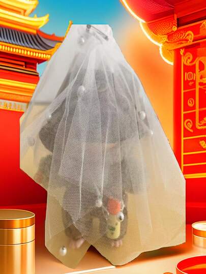 1pc GG Outfit And 1pc Wedding Dress For Labubu Doll 15/17cm, Doll Accessories & Outfits, Generation 1 And 2 Wedding Suit