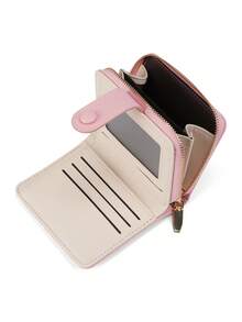 BATSIOE BATSIOE Solid Color New Large Capacity Cross-Border Women's Wallet Women's Zipper Coin Purse Wholesale Minimalist Luxury Wallet For Women Money Wallet Mini Wallet Purse Wallet Fall Small Wallet Cute Wallet