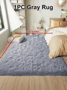 1pc Rug, Area Rug, Living Room Rug, Bedroom Rug, Room Decor, Solid Color Soft Modern Indoor Large Shaggy Rug For Bedroom Living Room Dorm Room, Fall Decor, New Year Winter Warm Decor, Halloween Gifts, Bedroom Decor, Christmas Decoration, Home Decorative Non-Slip Plush Fluffy Area Rugs Girl Pink Comfy Floor Carpet - 彩色 - 查看 28