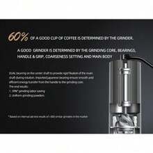 Quality Is A Great Help With Hand-Cranked Coffee Machines - Black - View 3