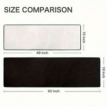 1pc 4.6'x1.6', 6'x1.8' Black Bottom Sun And Moon Long Strip Rug, Bohemian Celestial Area Corridor Rug, Non-Slip, Comfortable Standing Rug, Unique Star And Moon Phase Rug, For Living Room, Bedroom, Study, Porch And Bathroom Non-Slip Mat, Indoor And Outdoor Entrance Door Mat, Home Decoration - màu đen - Xem 6