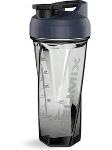 HELIMIX 2.0 Vortex Blender Shaker Bottle Holds Upto 28oz |   No Blending Ball Or Whisk |   USA Made |   Portable Pre Workout Whey Protein Drink Shaker Cup |   Mixes Cocktails Smoothies Shakes |   Top Rack - 午夜 - 查看 1