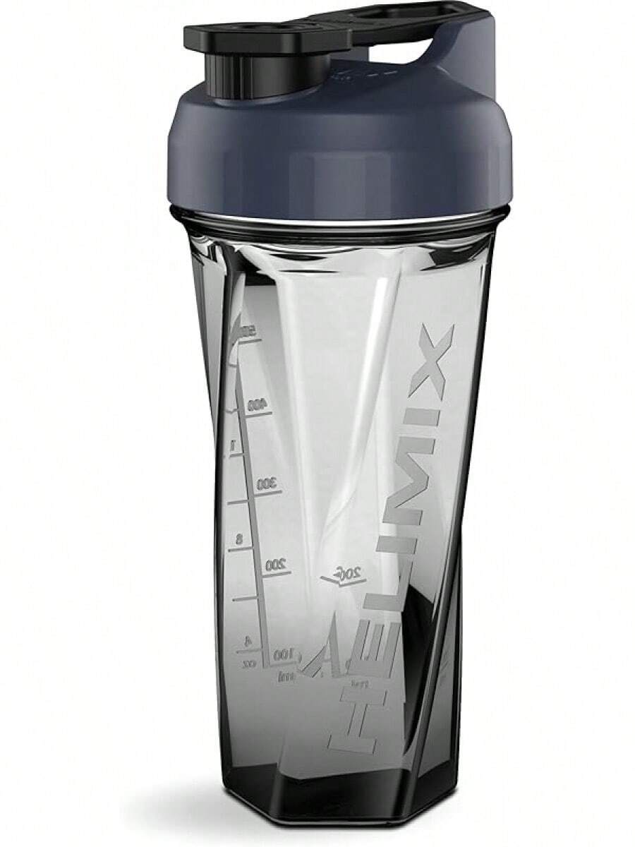 HELIMIX 2.0 Vortex Blender Shaker Bottle Holds Upto 28oz | No Blending Ball Or Whisk | USA Made | Portable Pre Workout Whey Protein Drink Shaker Cup | Mixes Cocktails Smoothies Shakes | Top Rack - 午夜 - 查看 1
