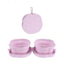 Multifunctional Silicone Lick Mat And Slow Feeder Bowl With Suction Cup - Foldable Cat/Dog Pet Food Mat To Relieve Anxiety, Non-Slip Portable Feeding Station, Dishwasher Travel Bowl For Dry/Wet Food (Gift For Pet Lovers)