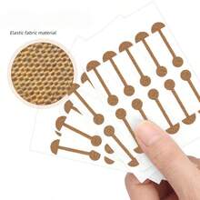 Cinta invisible para levantar la belleza de la nariz, el secreto definitivo para contornos de nariz perfectos, parches suaves y elásticos, soporte de estilización y elevación instantánea, maquillaje transparente para uso diario, ropa de cosplay, fotografía, producción de video, con bajo nivel de alérgenos y fácil de quitar, adelgazamiento indoloro de la nariz y de las alas de la nariz - Multicolor - Ver 11