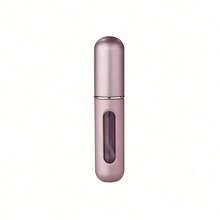1 Piece Of 5 Ml Bottom-Fill Self-Pump Perfume Spray Bottle, Portable Cosmetic Refill Bottle, Reusable Refill Perfume Sprayer, Mini Cosmetic Bottle, Easy To Travel With, Suitable As A Birthday Gift Or Holiday Gift For Family And Friends - 粉色 - 查看 3