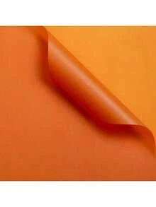 10 piezas/Paquete Papel coreano sólido de acabado mate, translúcido y grueso, resistente al agua para envolver ramos de flores, material de empaquetado para floristería, 57x57cm