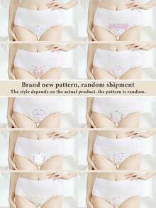 5/10/30 piezas, Bragas menstruales, Toallas sanitarias, Toallas sanitarias tipo pantalón para la noche, Anti-fugas laterales, Transpirables, Muy absorbentes, Suaves y transpirables, Bragas de menstrual, Buen sueño toda la noche, Ropa interior menstrual a prueba de fugas, Ropa interior absorbente