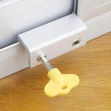 1-2PCS Adjustable Window Lock Stopper Safety Locks Restrictor For Baby Kids Non Punch Sliding Door Window Limit Lock Hardware - Multicolor - View 6