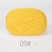 1/3 件 4 股腈纶蓬松纱线，50 克/条，混色钩针纱线，钩针，牛奶状纱线，DIY 手工，钩针纱线，玩偶纱线，创意钩针服装，帽子，围巾，毛毯 - 彩色 - 查看 24