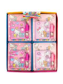 Random Style Kawaii Hello Kittys Pocket Book Kitty Cat Hand Book Notepad Paper Notebook Cartoon Office Stationery Gift Toys (Some Parts May Be Random)Sanrio 1pc, Cartoon Anime Sanrio Small Notepad Set With Ballpoint Pen, Mini Small Notepad Notebook, Adult Universal Cute Notebook Plus Ballpoint Pen Set For Male And Female Students, Home Entertainment Classroom Writing Writing Final Exam Prize Gift Stationery Set