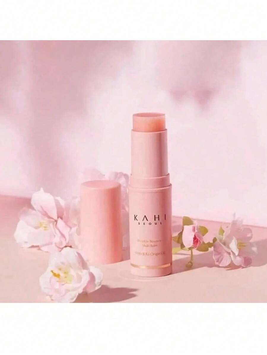 On-The-Go Moisture! KAHI Wrinkle Bounce Multi Balm - Portable Stick With PDRN & Collagen To Smooth Fine Lines Anywhere! - 彩色 - 查看 1