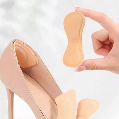 Palmilhas De Calcanhar Multiuso: 1/2/3/5 Pares Para Qualquer Calçado Alto Alívio Da Dor