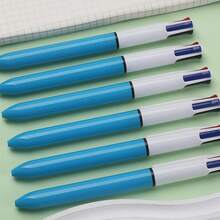 Bộ 4/8/12/24 bút bi nhiều màu, ngòi 1.0mm, bút màu 4 trong 1, bút y tá dễ thương có thể thu vào, 4 bút màu trong 1, thích hợp cho trường học, học sinh, ghi chú y tá, bảng trắng, đồ dùng văn phòng, trở lại trường học - Nhiều màu - Xem 5