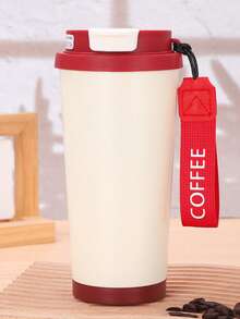 كوب عازل مصنوع من الفولاذ المقاوم للصدأ عالي الجودة، تصميم بسيط لكوب القهوة/المياه