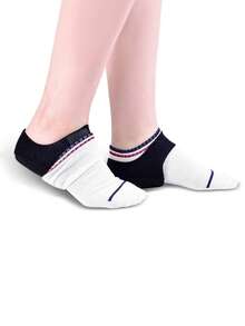 1双升级版鞋跟保护垫，防滑防痛减震鞋跟套，适用于户外运动，也适用于运动鞋 - 黑色 - 查看 6