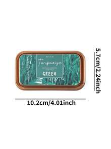 1 buc cutie de cerneală din fier rafinat, stil retro european, potrivită pentru decorarea jurnalului studențesc, pictura DIY, graffiti cu modele și ca o ștampilă manuală colorată. - Multicolor - Vizualizare 2