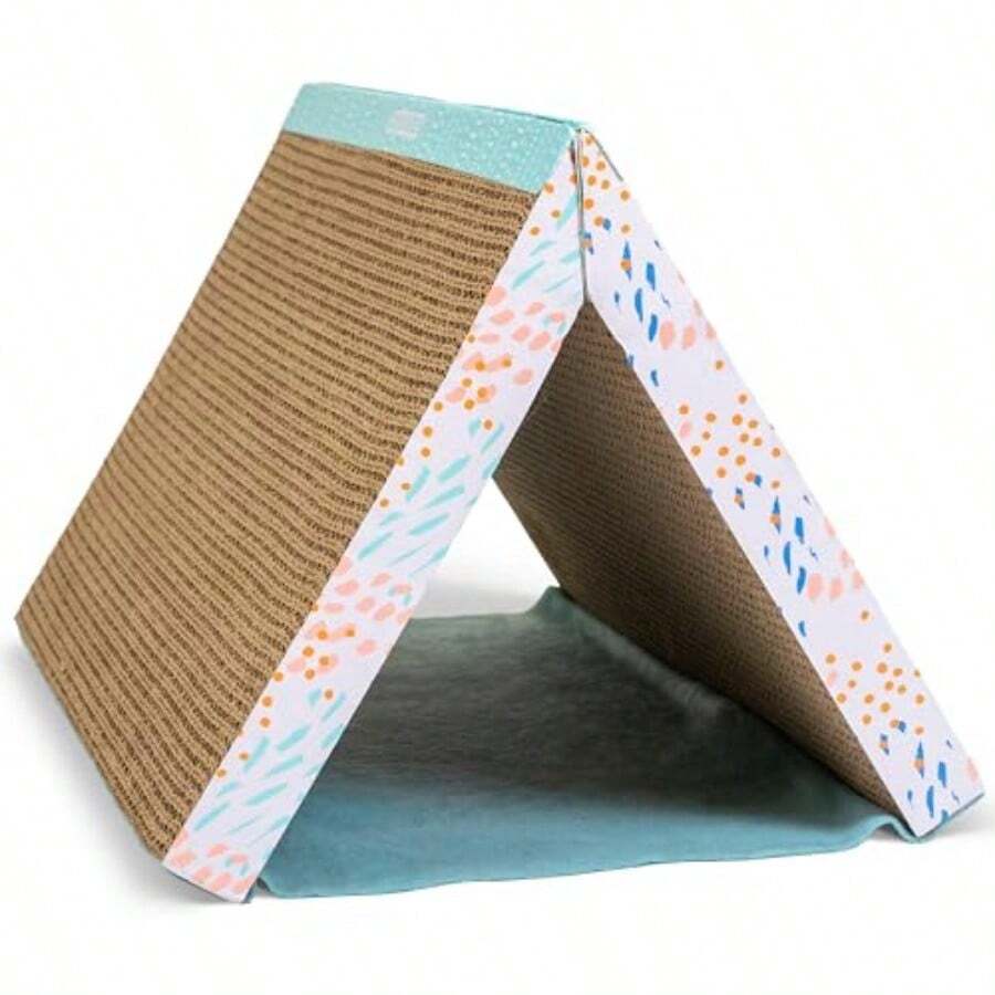 Gallery Detail: Foldable And Wavy Cat Tunnel Scratcher For Indoor Cats Ideal