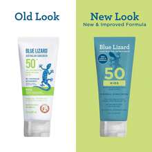 Blue Lizard Kids Mineral SPF 50 Sunscreen Lotion, 100% Mineral, Children\U2019s Sunscreen, Water-Resistant Formula, Paraben-Free, Fragrance-Free, 3 Fl Oz - 黑色 - 查看 4