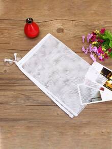Bath Toy Storage Net - Large Capacity Hanging Bag With Suction Cup,Quick Drying Toy Drainer With Suction Cup Hook, Bath Toy Storage Bag, Bathtub Toy Organizer Shelf. These Versatile Mesh Bags Can Easily Store Bath Toys For Baby And Toddlers. - Multicolor - View 8