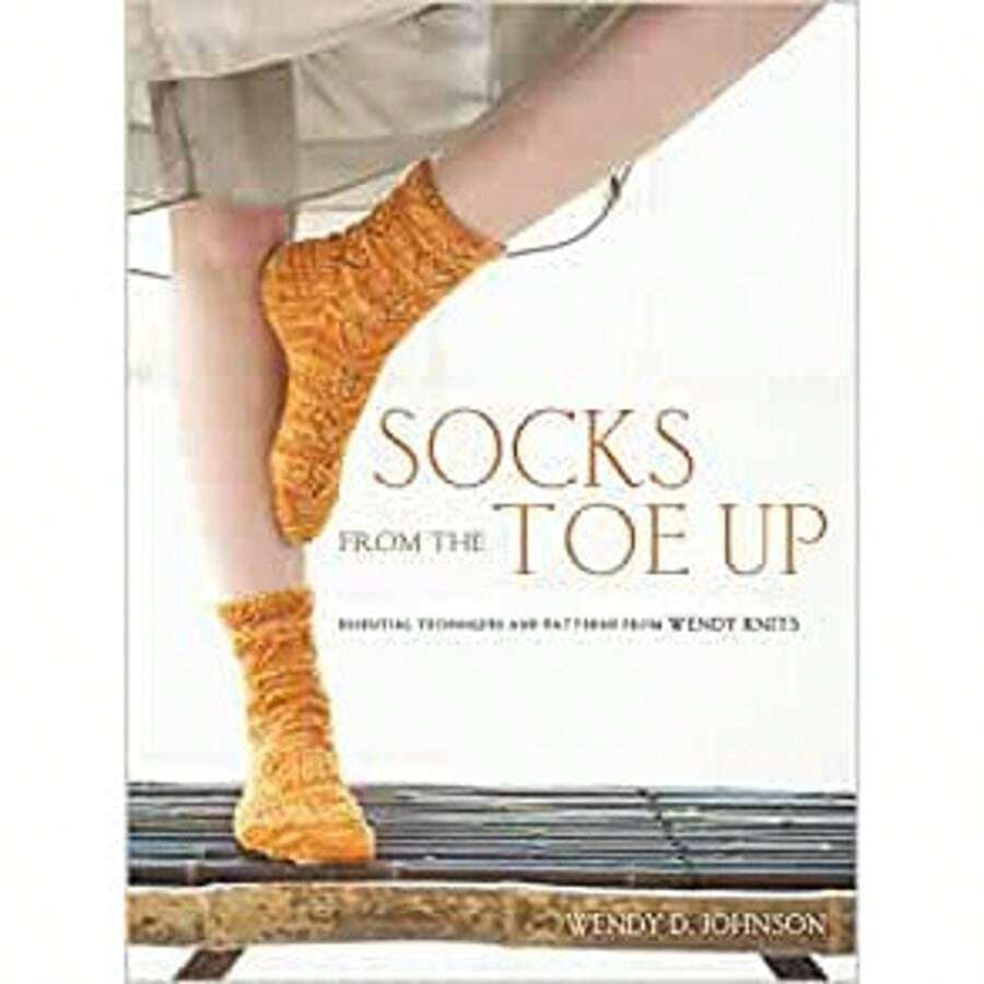 Socks From The Toe Up : Essential Techniques And Patterns From Wendy Knits - White - View 1