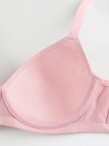 3 buc lenjerie intimă fără cusături pentru femei, sutien fără fer cu ridicare și suport lateral, sutien minimalist casual respirabil