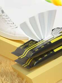 Disposable Shoe Cleaning Wet Wipes, Small White Shoe Cleaning Wet Wipes, Sports Shoes Waterless Cleaning Wet Wipes Without Leaving Marks