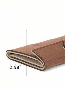 1pc/2pcs Sunglasses Storage Organizer Behind The Door, Wall Mounted Felt Glasses Storage Bag, Hanging Closet Eyeglasses Storage Holder, Eyewear Display Rack(Two Colors To Choose From)