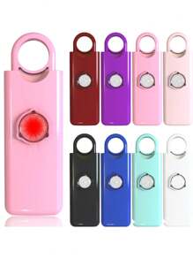 新款 Heart 便携式个人报警器 - 适合女性和老年人，便携式钥匙扣。带 LED 灯的女性防身钥匙扣报警器，老年人紧急安全设备报警器