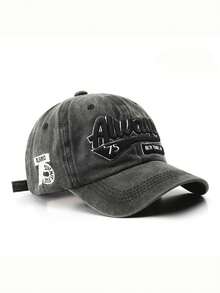 1 件 ALWAYS 3D 立体刺绣棒球帽，男女通用，NEW YORK CITY Seventy-Five 75（1775）刺绣帽，时尚休闲美式联名太阳帽，完美的礼物 - 彩色 - 查看 2